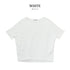 【日本製】 tシャツ レディース 半袖 デザインカットソー ボートネック 軽い イージーケア 綿モダール コットン 無地 オレンジ(FL23SS-0011W-or)